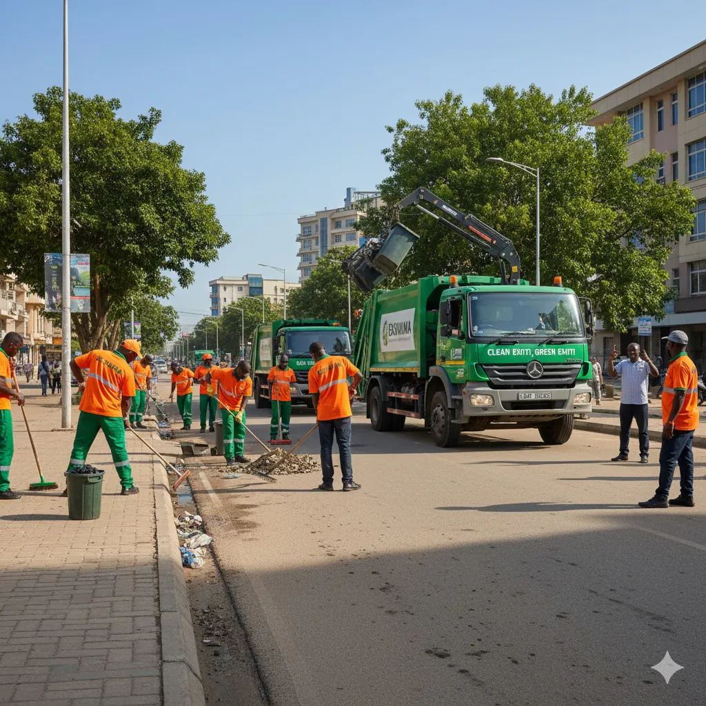 EKS-WAMA staff in action